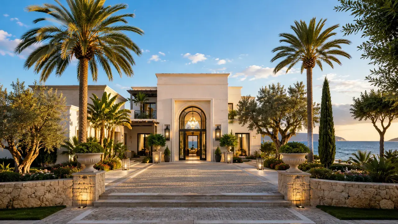 Villa Aurea luxury real estate website